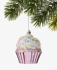 Holiday Lane Sweet Tooth Pink Cupcake Ornament, Exclusively at Macy's