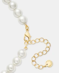 Charter Club Imitation Pearl Butterfly Pendant Necklace, Macy's Exclusive
