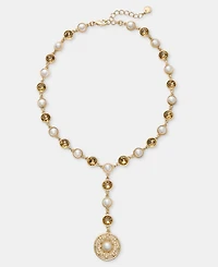 Charter Club Multi-Stone Lariat Necklace, Macy's Exclusive