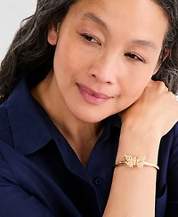 Charter Club Butterfly Hinge Bracelet, Macy's Exclusive