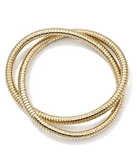 And Now This Interlocking Double Twisted Stretch Bracelet