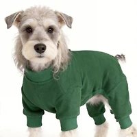 Aronkl Dog Fleece Pajamas For Warmth Comfort