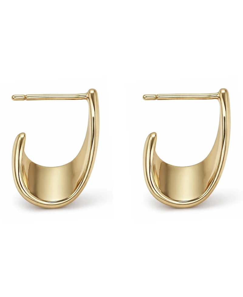 And Now This Post Push Back Hoop Earrings