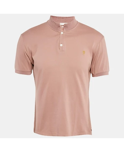 Pre-Owned Alexander Mcqueen Men's Cotton Pique Polo T-Shirt