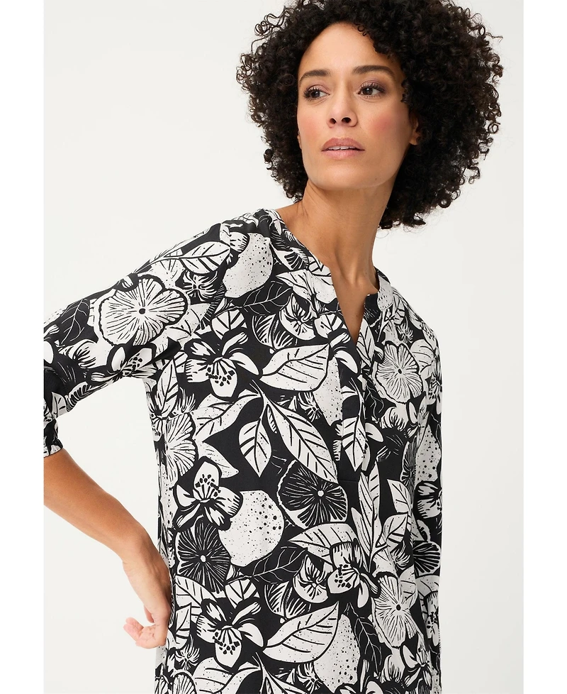 Olsen Women's Floral Tunic Dress