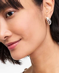 On 34th Linked Stud Earrings, Macy's Exclusive