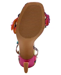 Betsey Johnson Women's Camile Sculpted Heel Sandals