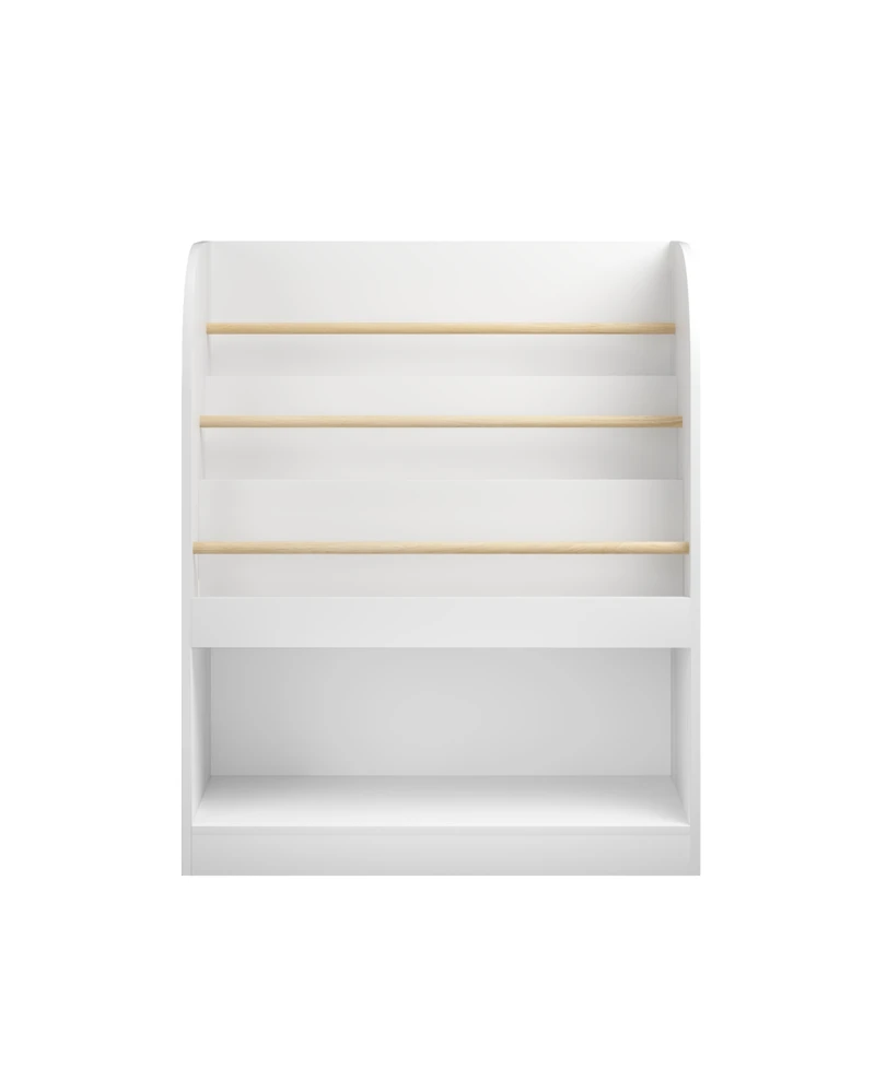 Rainsken Wooden Book Display & Toy Organizer