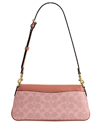 Coach Coated Canvas Signature Jet Small Shoulder Bag