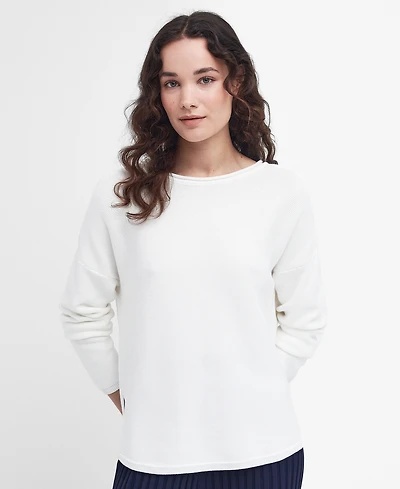 Barbour Women's Marine Side-Split Knitted Jumper