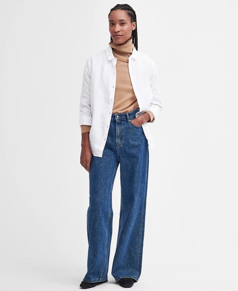 Barbour Women's Marine Relaxed-Fit Shirt