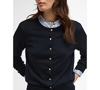 Barbour Women's Wisteria Crewneck Knitted Cardigan