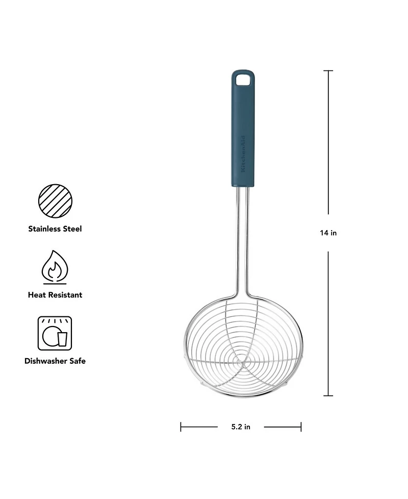 KitchenAid 14" Wide-Opening Wire Strainer