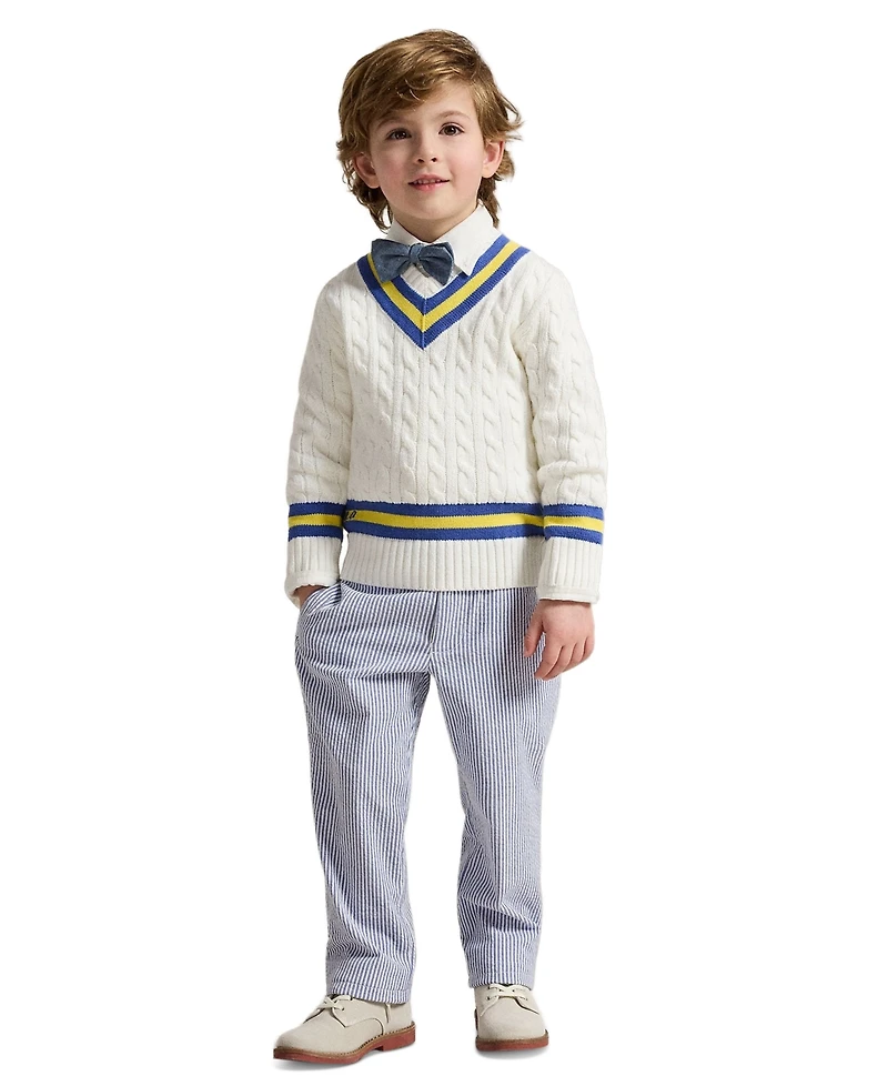 Polo Ralph Lauren Boys 2-7 The Iconic Cricket Sweater