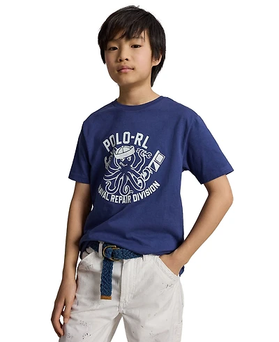 Polo Ralph Lauren Boys' 8-20 Crewneck T-Shirt