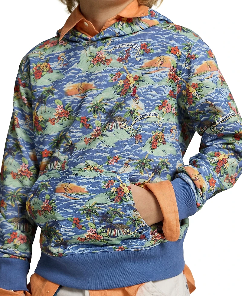 Polo Ralph Lauren Boys' 8-20 Tropical-Print Hoodie