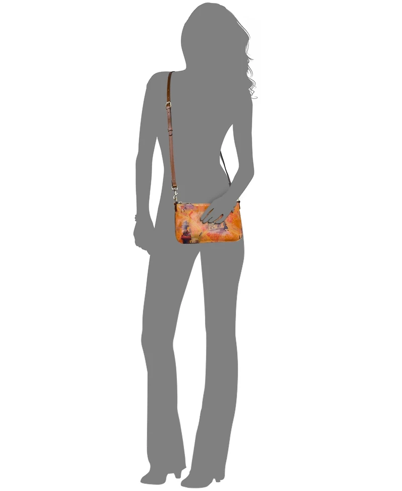 Patricia Nash Laurina Leather Wristlet