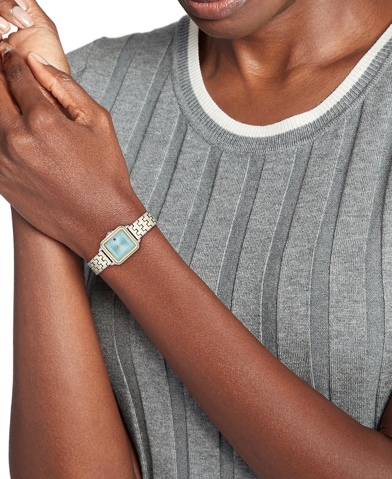 Tommy Hilfiger Women's Quartz Two Tone Stainless Steel Bracelet Watch, 22.5mm