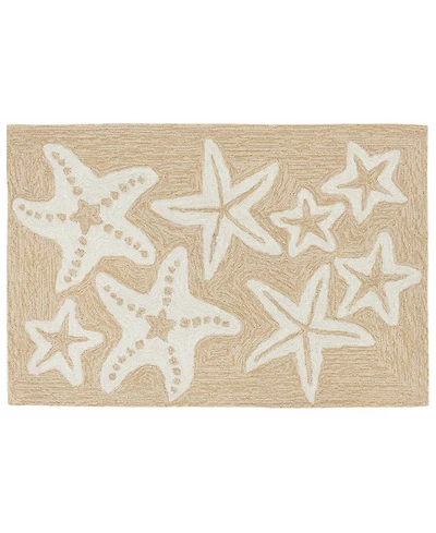 Liora Manne' Capri Starfish 1'8"x2'6" Area Rug