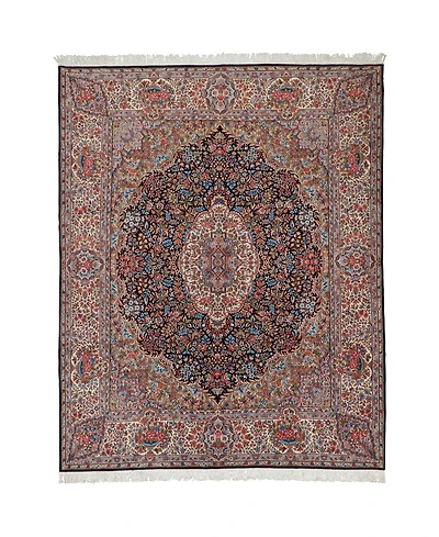 Adorn Hand Woven Rugs Persian Kerman 8' 0" x 10' 0" Area Rug