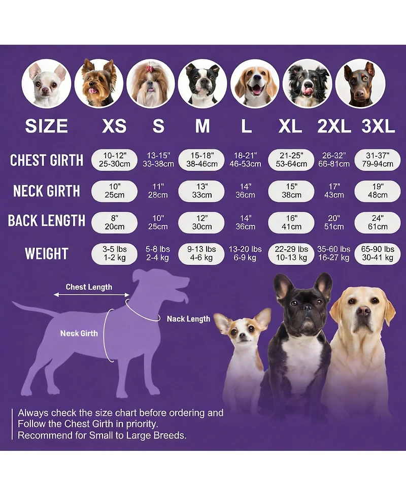 Aronkl Dog Fleece Pajamas For Warmth Comfort