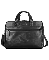 Mancini Men's Leather Laptop Briefcase