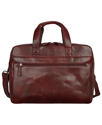 Mancini Men's Leather Laptop Briefcase