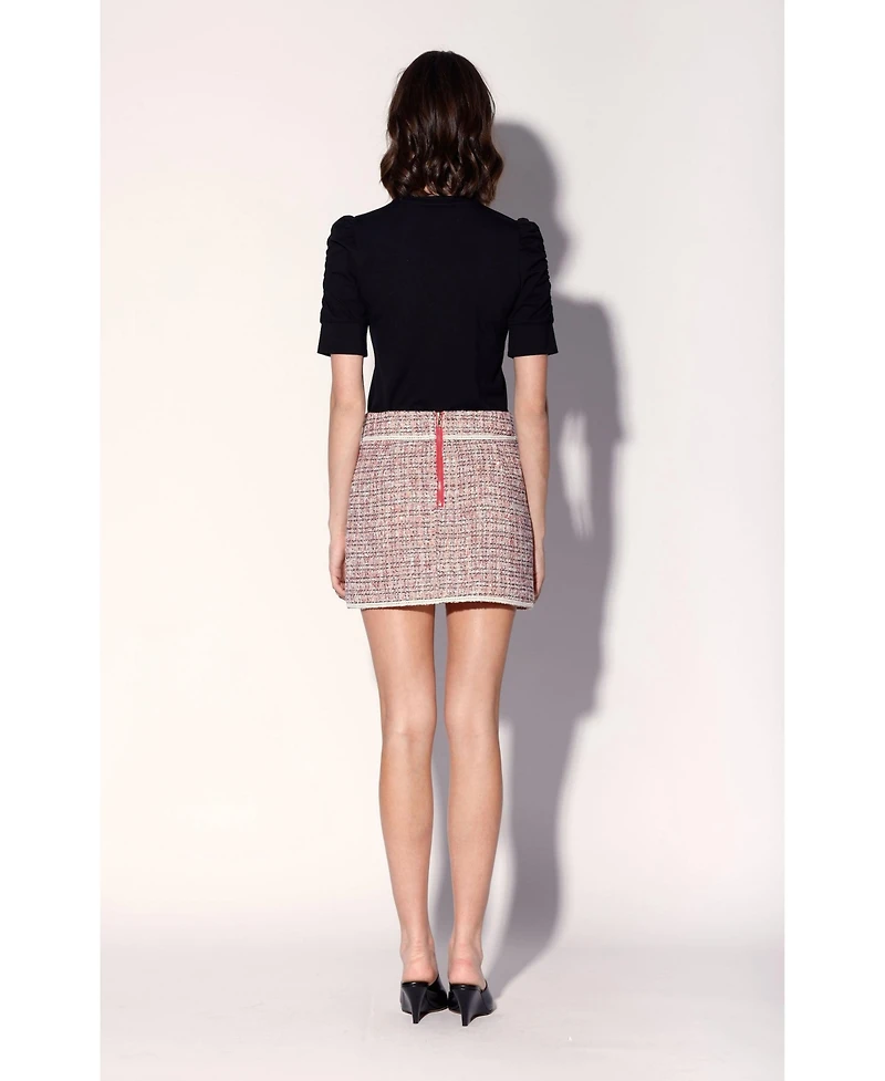 Walter Baker Women's Hera Canyon Tweed Mini Skirt