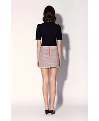 Walter Baker Women's Hera Canyon Tweed Mini Skirt