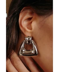 Retro Chic Ostuni Silver Earrings