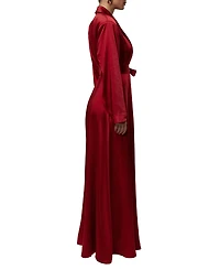 Jluxlabel Women's Satin Embrace Maxi Dress