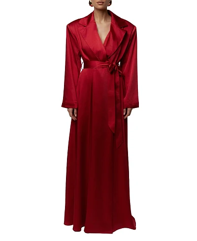 Jluxlabel Women's Satin Embrace Maxi Dress