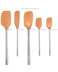 Tovolo Flex-Core 5-Pc. Stainless Steel Handle Spatula Set