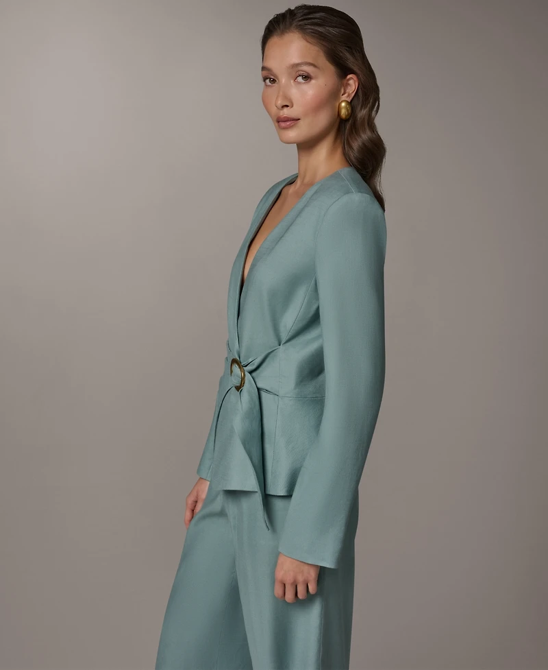 Donna Karan New York Women's V-Neck Jacket