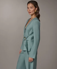 Donna Karan New York Women's V-Neck Jacket