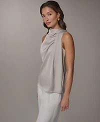 Donna Karan New York Women's Cowl Neck Top