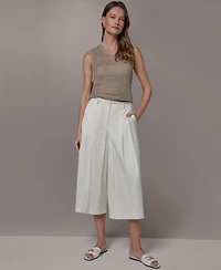 Donna Karan New York Women's Pleated Wide-Leg Pants