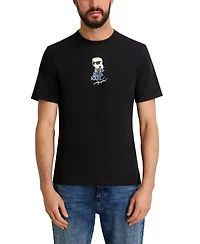 Karl Lagerfeld Paris Men's Short-Sleeve Regular-Fit Crewneck T-Shirt