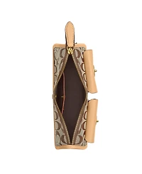 Coach Originals Waverly Small Signature Jacquard Twin Shoulder Bag