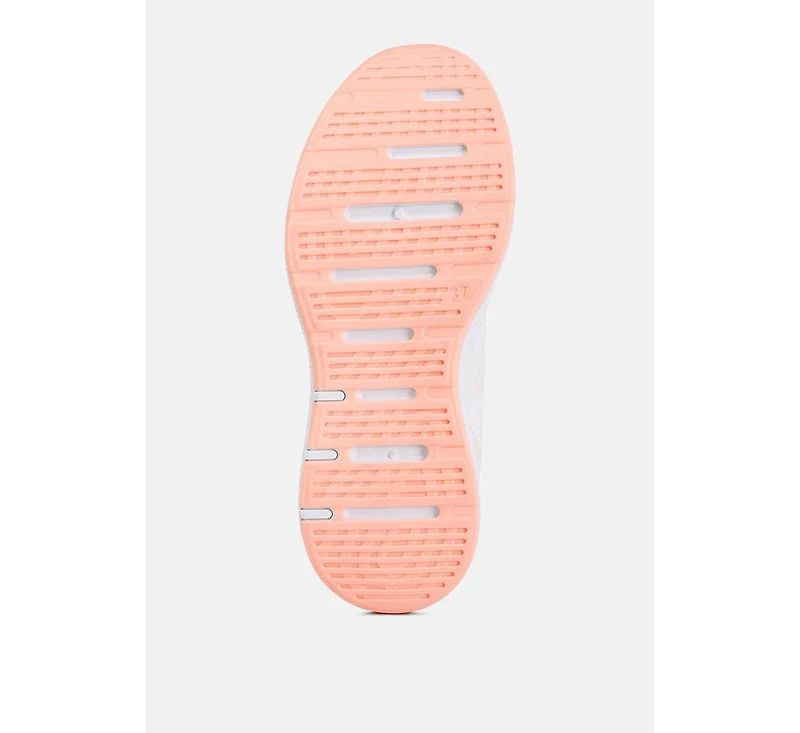 synthia contrasting chunky sneakers