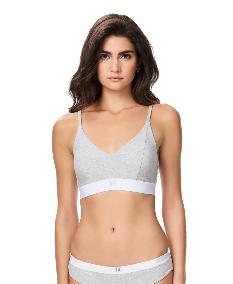 Gap Women's Pull-On V-Neck Bralette