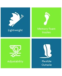 Jbu Women's Gracie Casual Wedge Sandals