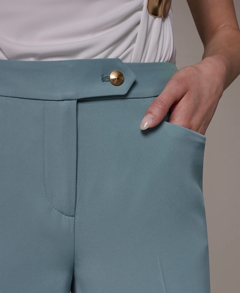 Donna Karan New York Petite Straight Leg Pants