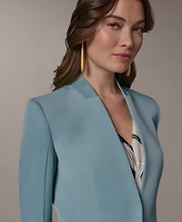 Donna Karan New York Petite Collarless Blazer