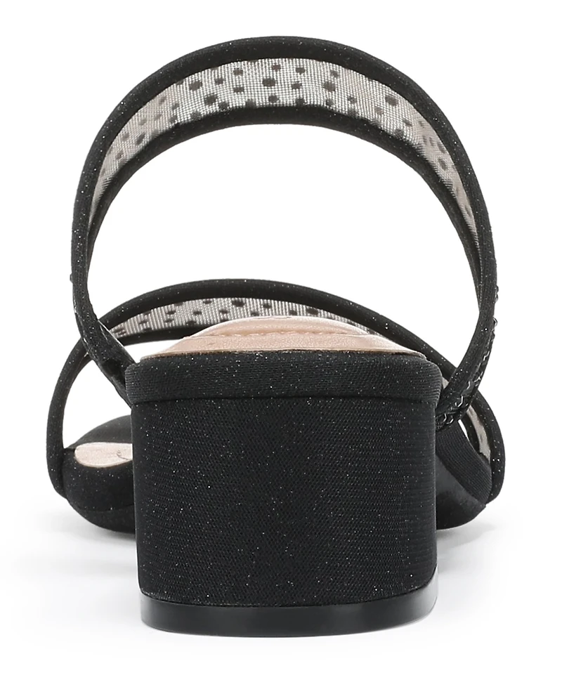 Style & Co Women's Violettt Two Band Mesh Evening Slip-On Sandals, Macy's Exclusive