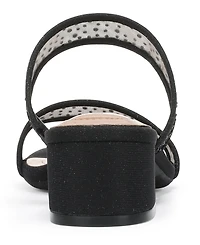 Style & Co Women's Violettt Two Band Mesh Evening Slip-On Sandals, Macy's Exclusive