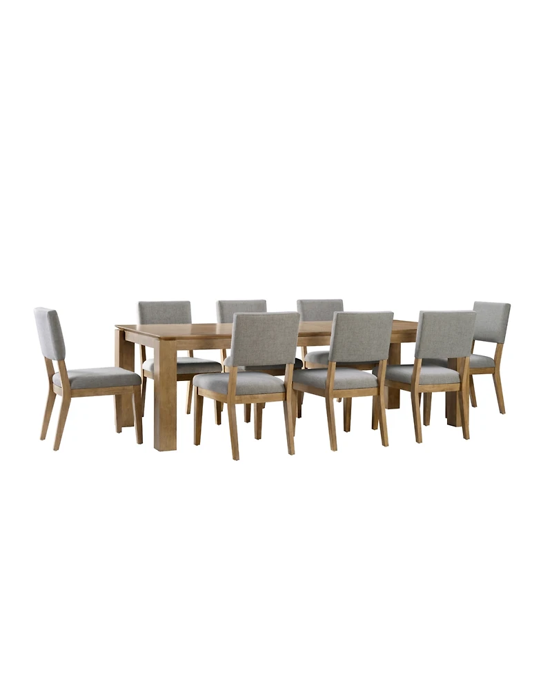 Selby 9-Pc. Dinning Set (1 Dining Table + 8 Chairs)