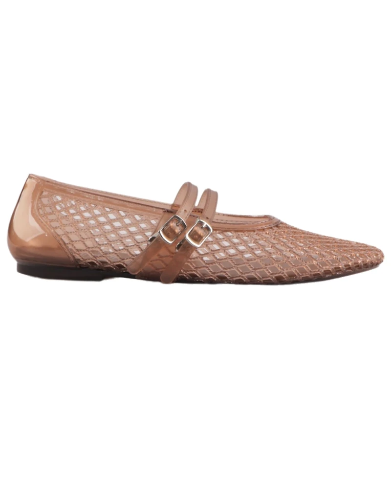 Kenneth Cole Reaction Women's Malibu Jelly Mesh Mary Jane Flats