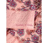 Scotch & Soda Girls' 7-16 Floral-Print Tiered Ruffle Mini Skirt