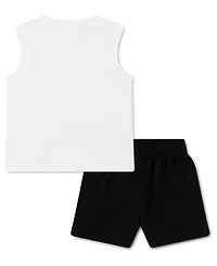 Jordan Boys' 2T-4T Crewneck Tank Top and Shorts, 2-Piece Set